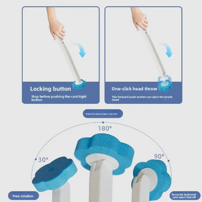 Siliom™  Touch-Free Disposable Toilet Wand & Deep Clean Kit