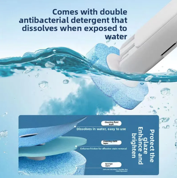 Siliom™  Touch-Free Disposable Toilet Wand & Deep Clean Kit