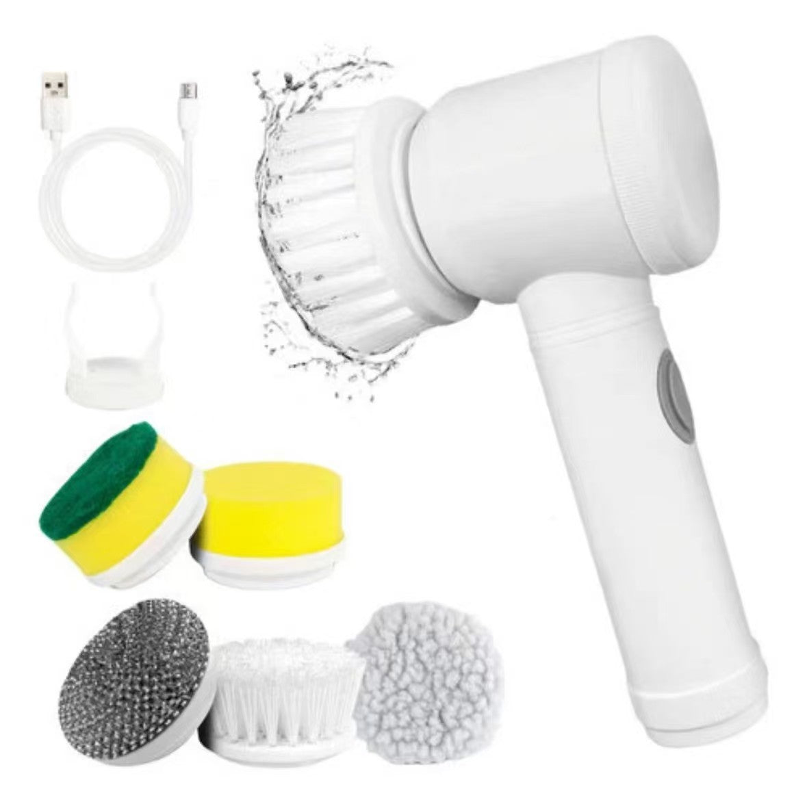 Siliom™ Handheld Electric Spin Scrubber